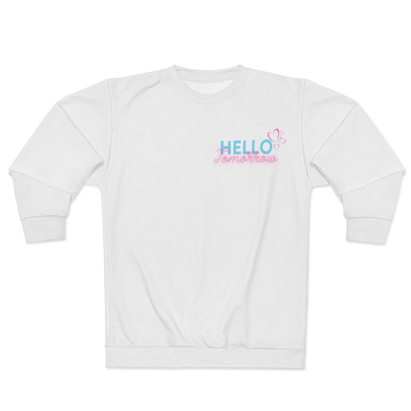 "Hello Tomorrow" Sweater