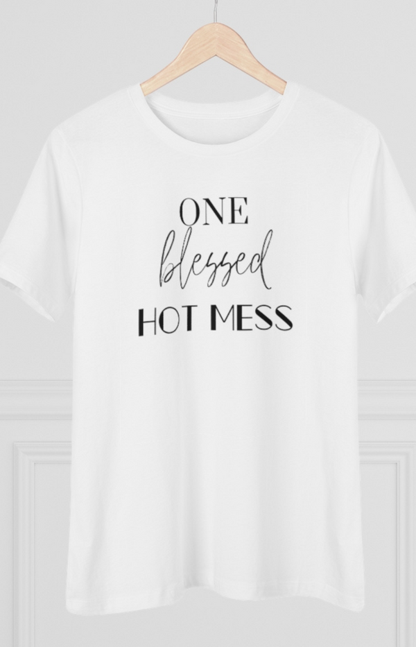 "Blessed Hot Mess" t-shirt