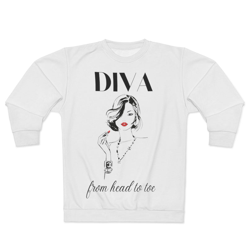 "Diva From Head to Toe"  Sweatshirt