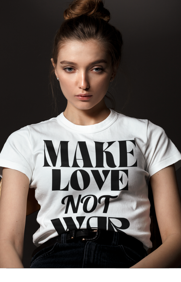 Make Love Not War Tee