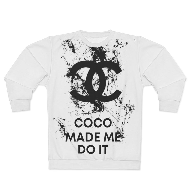 "COCO made me do it" Graffiti Sweatshirt