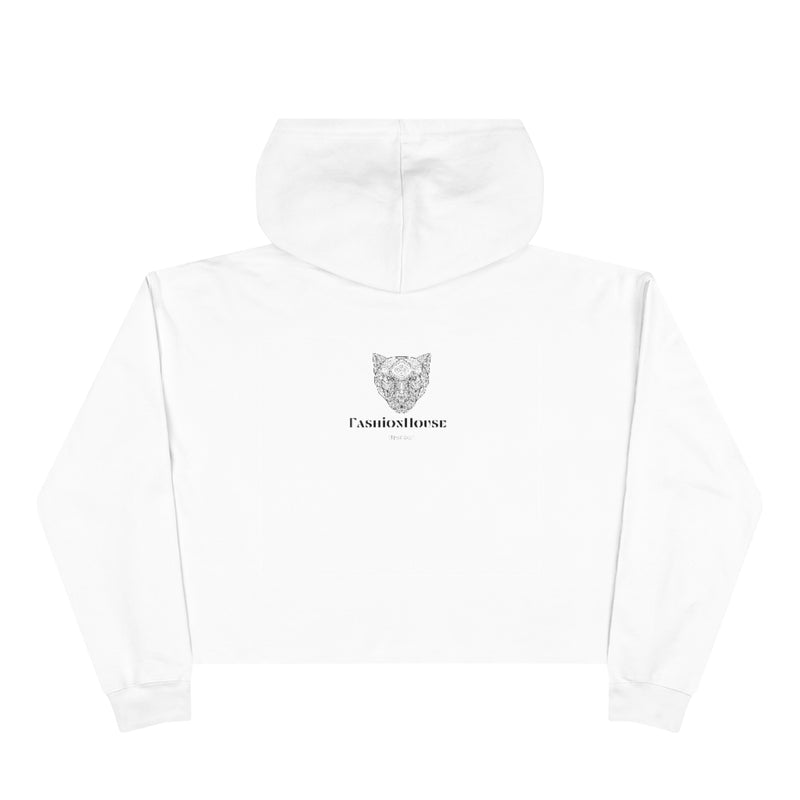 Female Power Cropped Hoodie