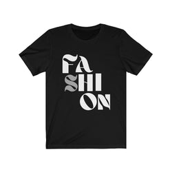 "FASHION" Jersey Short Sleeve Tee