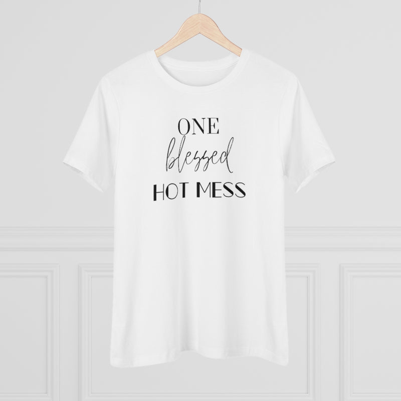 "Blessed Hot Mess" t-shirt