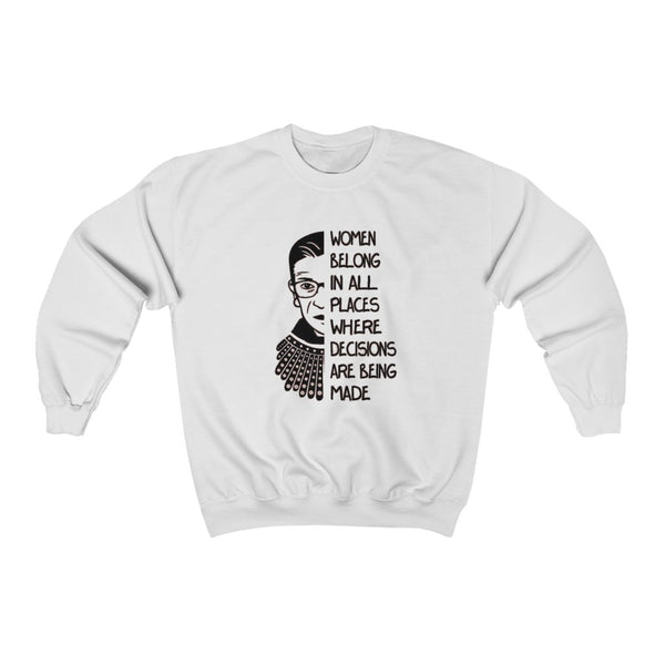 "Ruth Ginsburg" sweatshirt