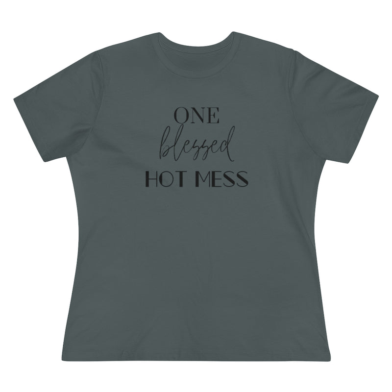 "Blessed Hot Mess" t-shirt