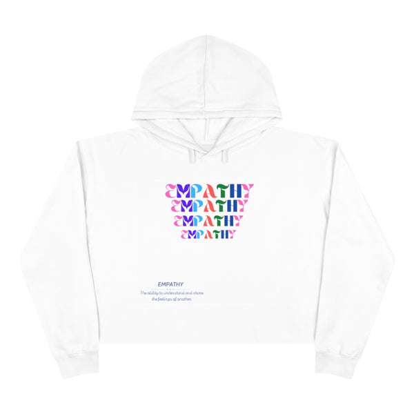 "EMPATHY" Cropped Hoodie