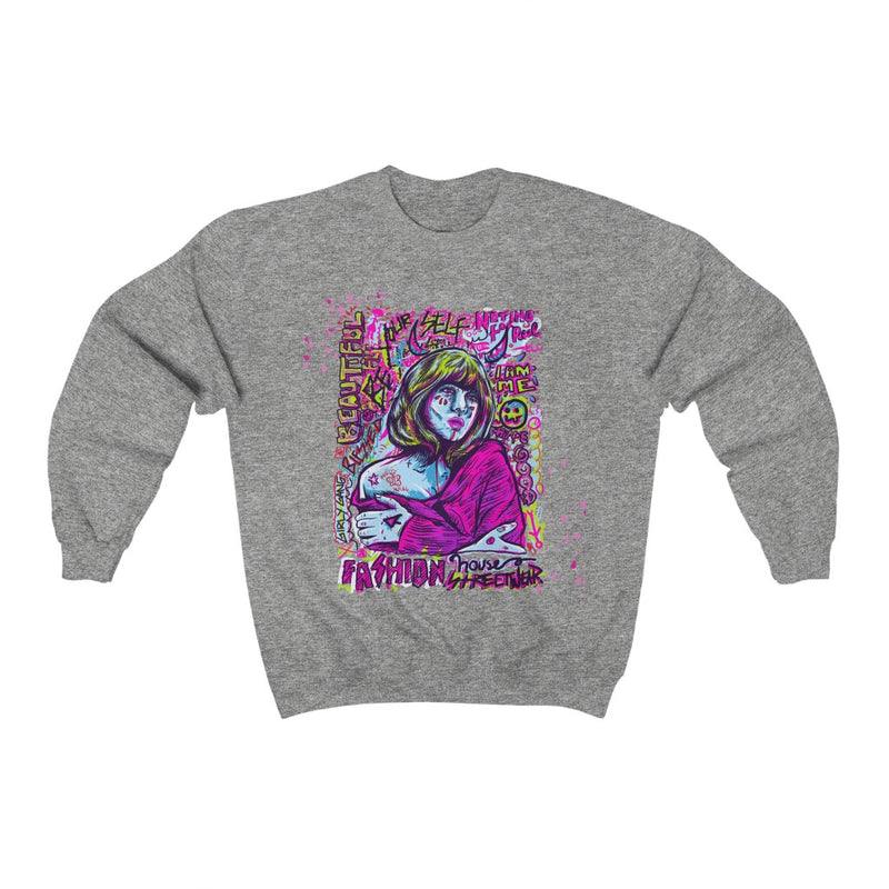 Graffiti Crewneck Sweatshirt