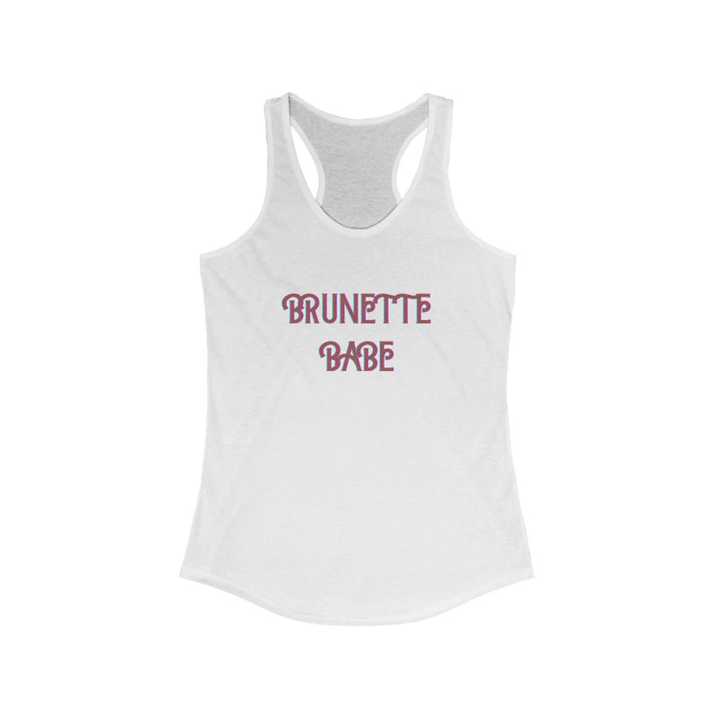 "Brunette Babe" Tank