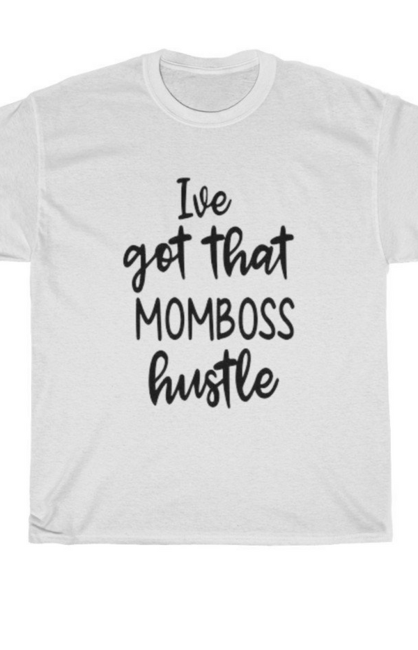 "MOM hustle" T-shirt