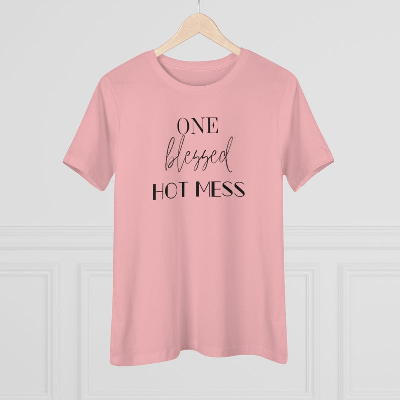 "Blessed Hot Mess" t-shirt