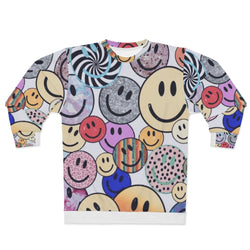 Explosive Smiley Face Sweatshirt