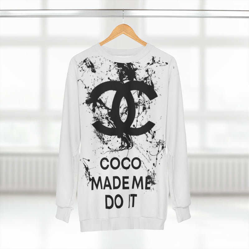 "COCO made me do it" Graffiti Sweatshirt