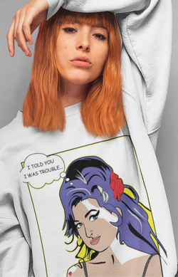 Amy Winehouse Graphic Sweatshirt