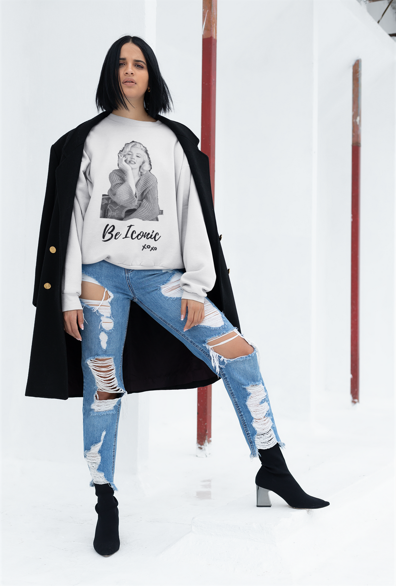 "Be Iconic" Marilyn Sweatshirt