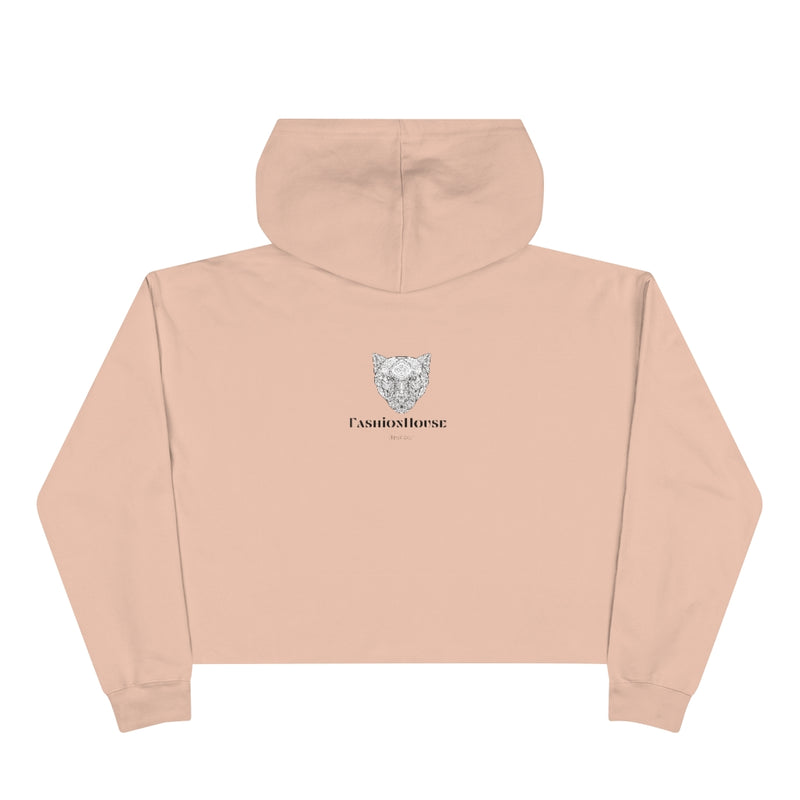 Female Power Cropped Hoodie