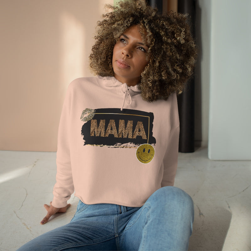 "MAMA" Cropped Hoodie