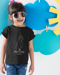 Girls "The Future Is Female" T-shirt