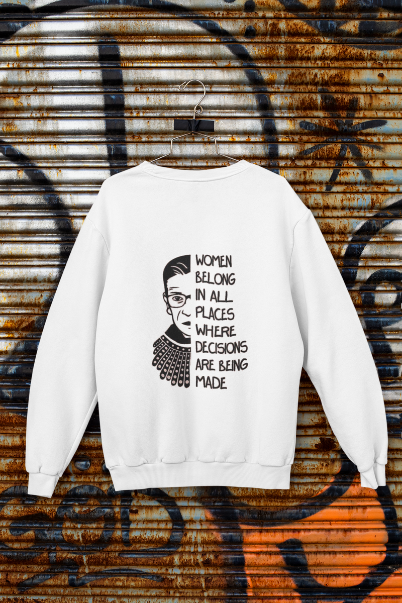 "Ruth Ginsburg" sweatshirt