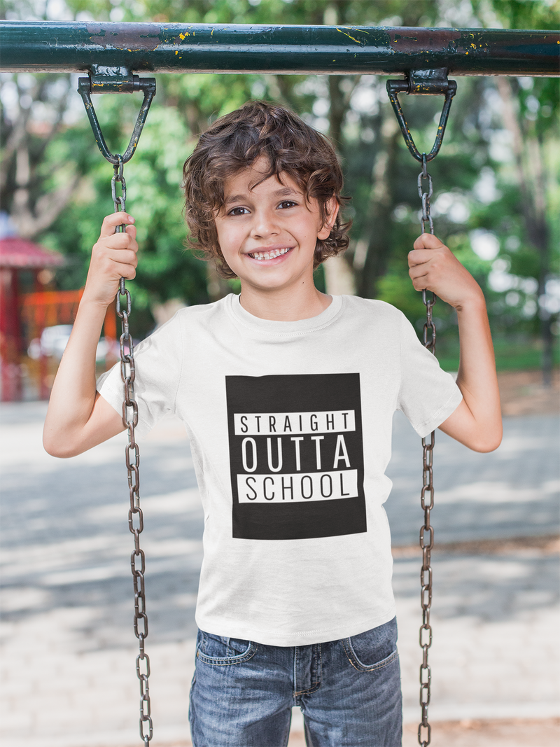 Kid's "straight out of school" T-Shirt